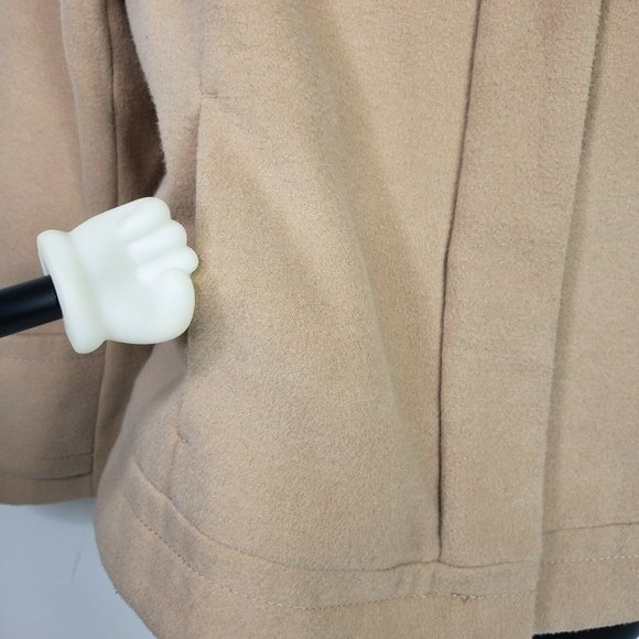 Chico's Brown Jacket Full Zip Pockets Large - Picture 5 of 12